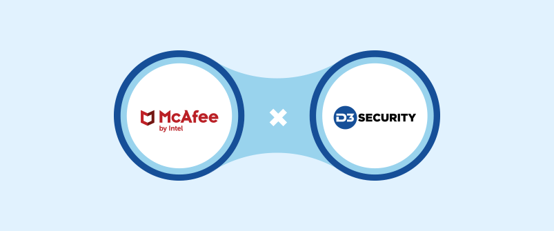 D3 Announces Certified Integration with McAfee ESM