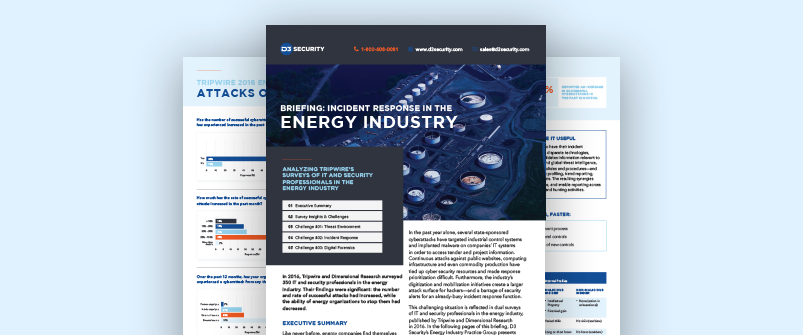 Incident Response In the Energy Industry