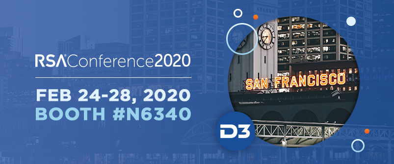 See D3’s Next-Generation SOAR at RSA Conference 2020