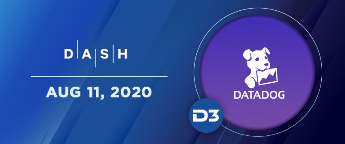 Join D3 at Datadog’s Dash Virtual Conference D3 Security D3 Security