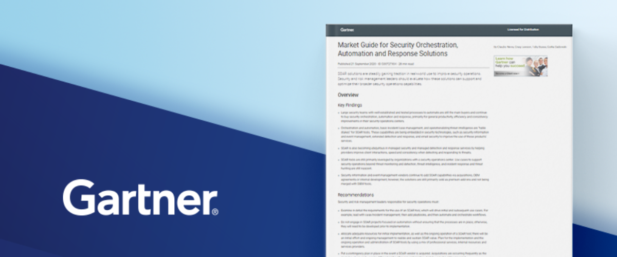 8 Things Gartner Gets Right About SOAR (And 1 Thing They Get Wrong