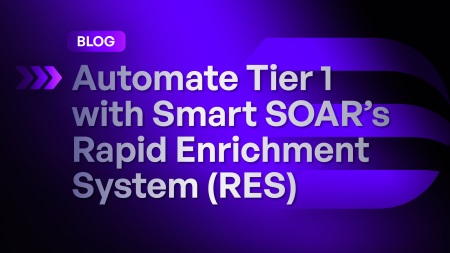 Automate Tier 1 with Smart SOAR’s Rapid Enrichment System (RES)