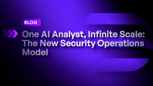 One AI Analyst, Infinite Scale: The New Security Operations Model