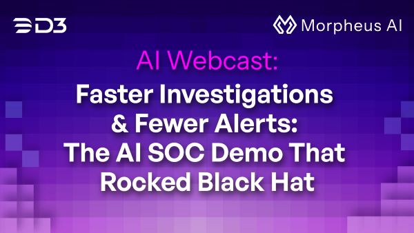 Faster Investigations & Fewer Alerts: The AI SOC Demo That Rocked Black Hat