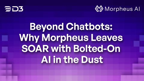 Beyond Chatbots: Why Morpheus Leaves SOAR with Bolted-On AI in the Dust