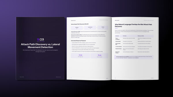 Attack Path Discovery vs. Lateral Movement Detection