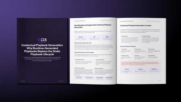 Contextual Playbook Generation: Why Runtime-Built Playbooks Replace Static SOAR Libraries