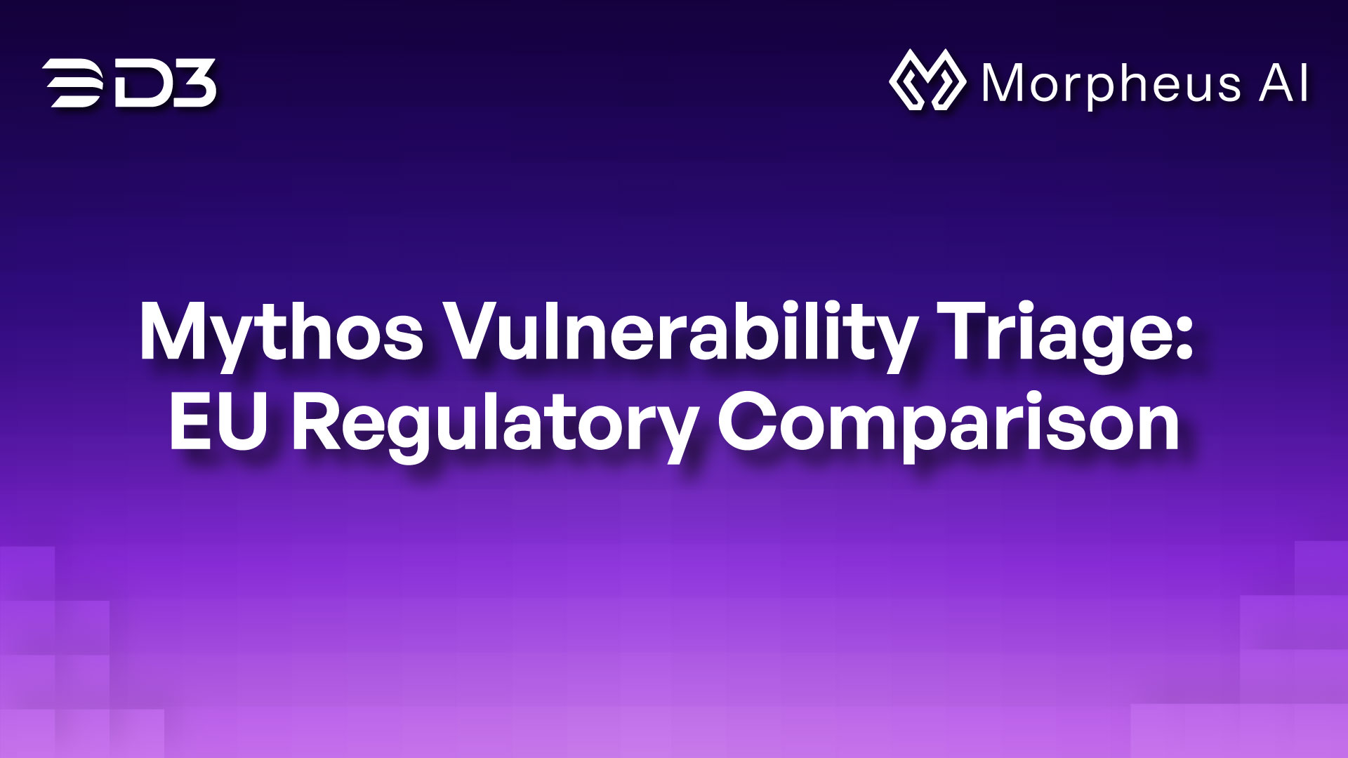 Mythos Vulnerability Triage: EU Regulatory Comparison