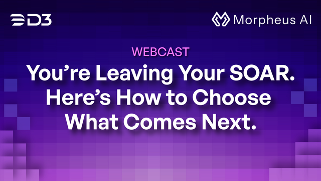 You’re Leaving Your SOAR. Here’s How to Choose What Comes Next