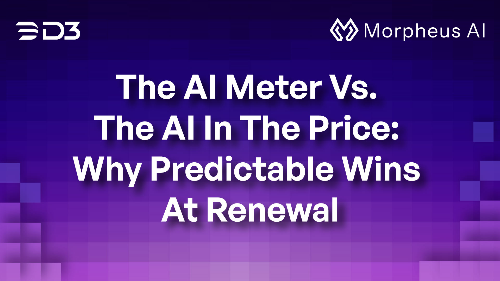 The AI Meter Vs. The AI In The Price: Why Predictable Wins At Renewal